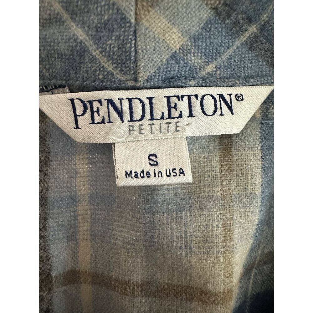 Pendleton. Women's Wool Jacket, Plaid Blazer, Size Small Petite - Picture 6 of 8